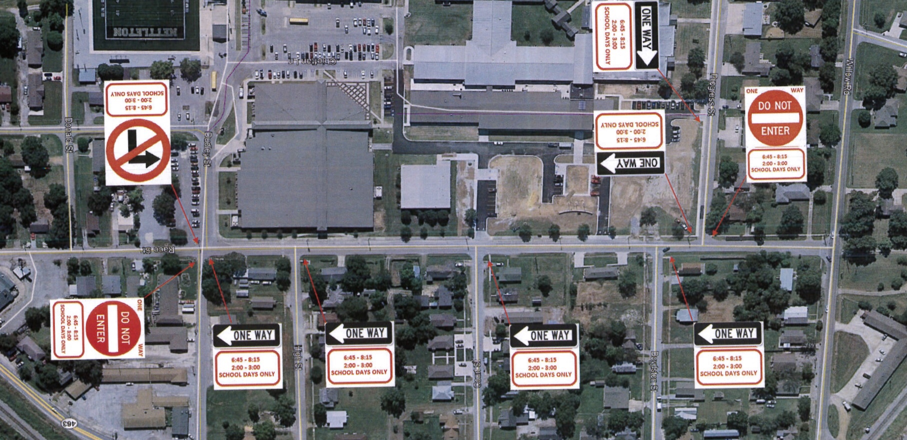 Traffic changes at Nettleton High School NEA Report